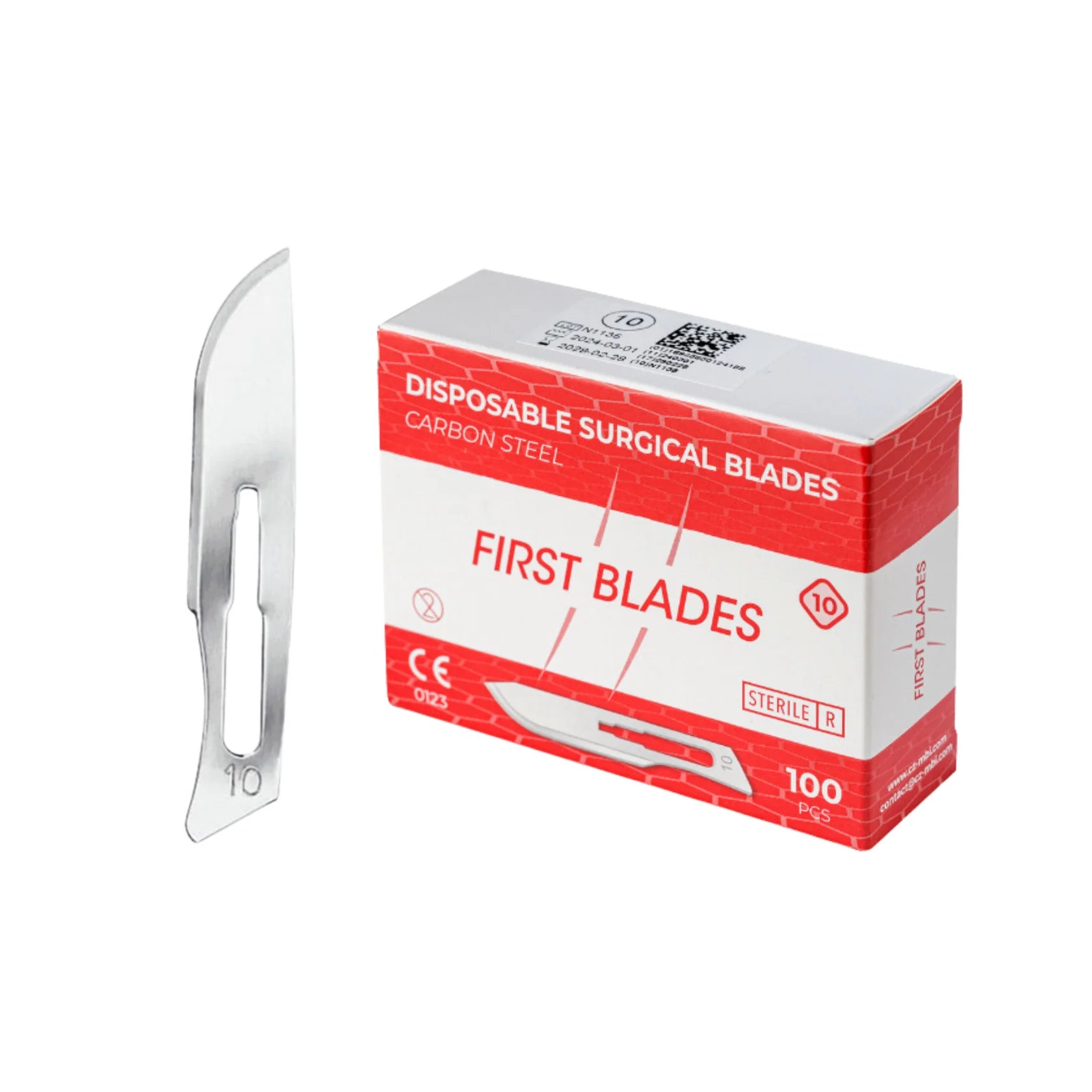 100 sterile scalpel blades - First Blades