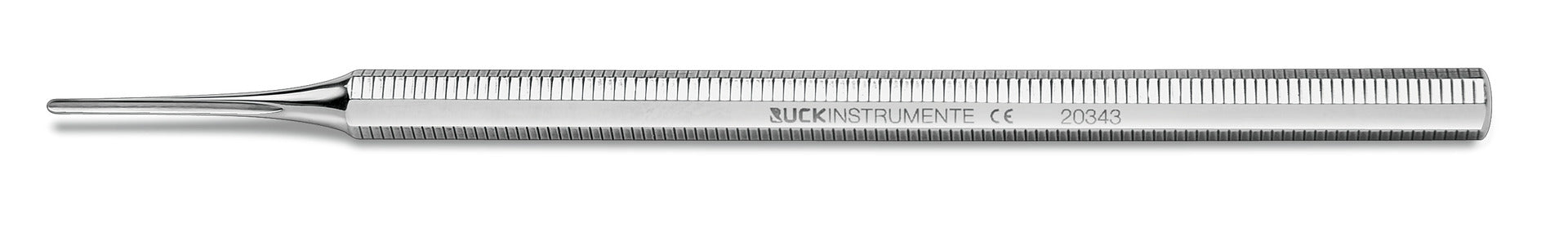 Curette - Longueur : 13,5 cm - Tranchant : 1 mm - Ruck