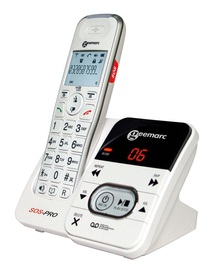 Telephone Amplidect 295 Sos Pro + Alarme - Geemarc