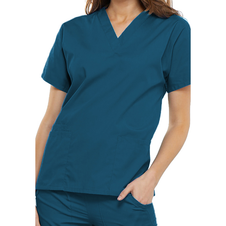 Guéthary - Tunique médicale - Col V - Manches courtes - Femme - Cherokee - Couleur 1 Cherokee Authentic Workwear