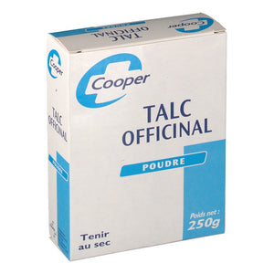 Talc Officinal poudre 250 g - Cooper