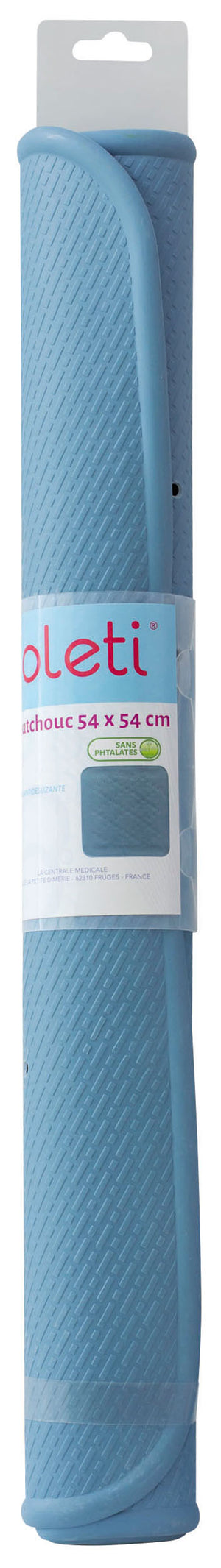 Tapis de Bain et Douche Bleu - JOLETI