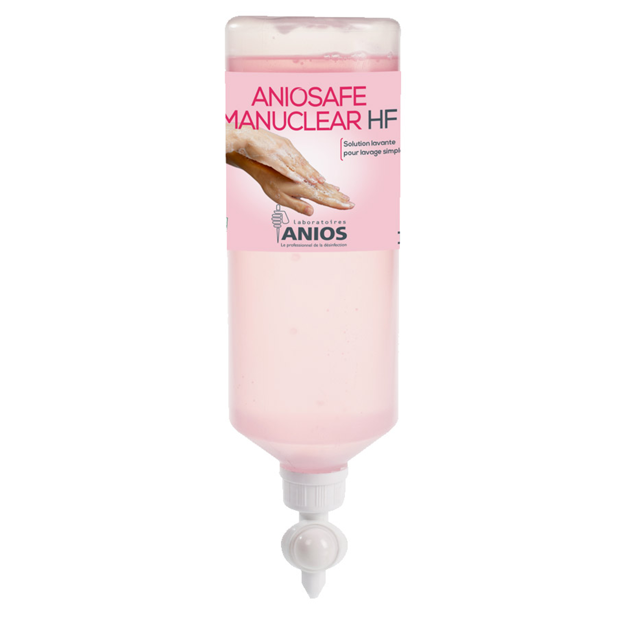 Aniosafe Manuclear HF - parfumé et coloré - Différents formats - Anios