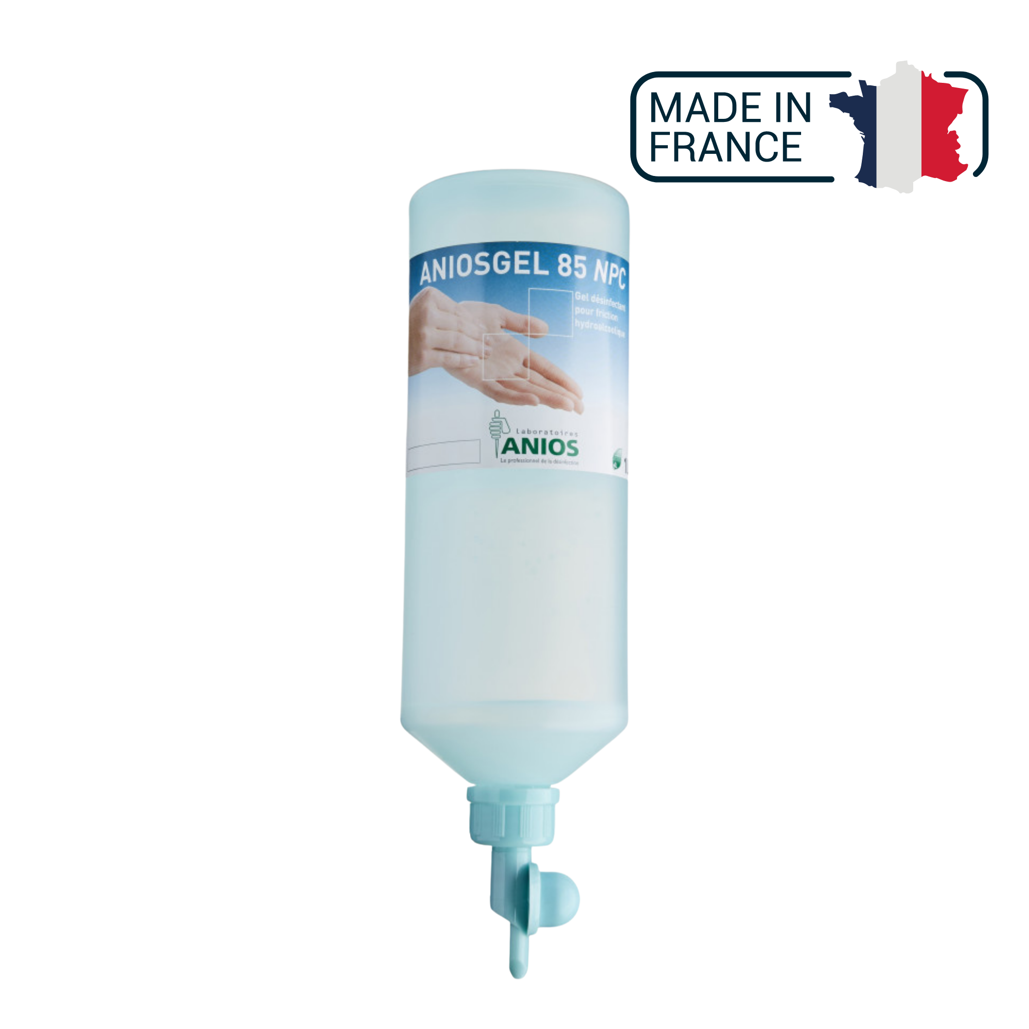 Aniosgel 85 NPC - Gel désinfectant pour friction hydroalcoolique - Anios