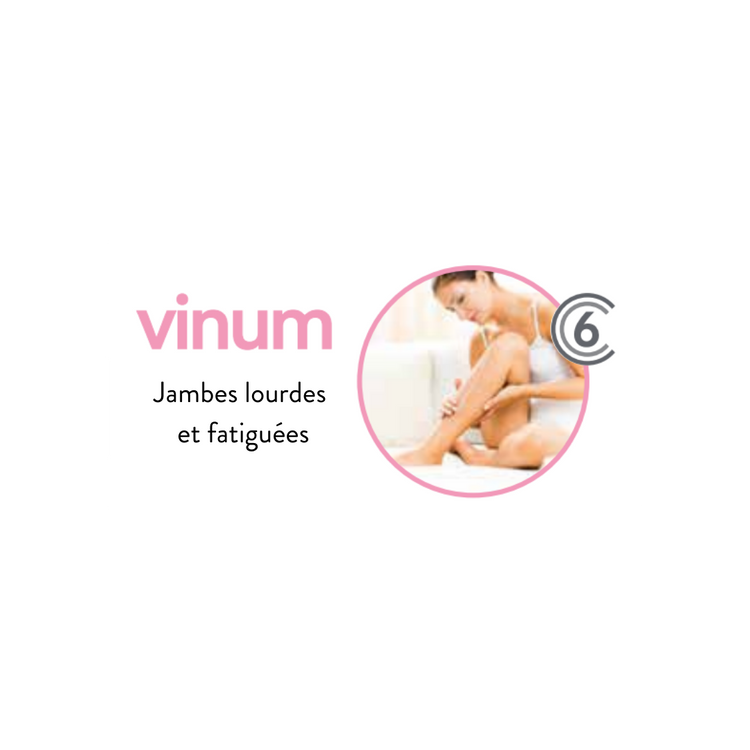 Crème mousse Vinum - Jambes lourdes et fatiguées - Callusan