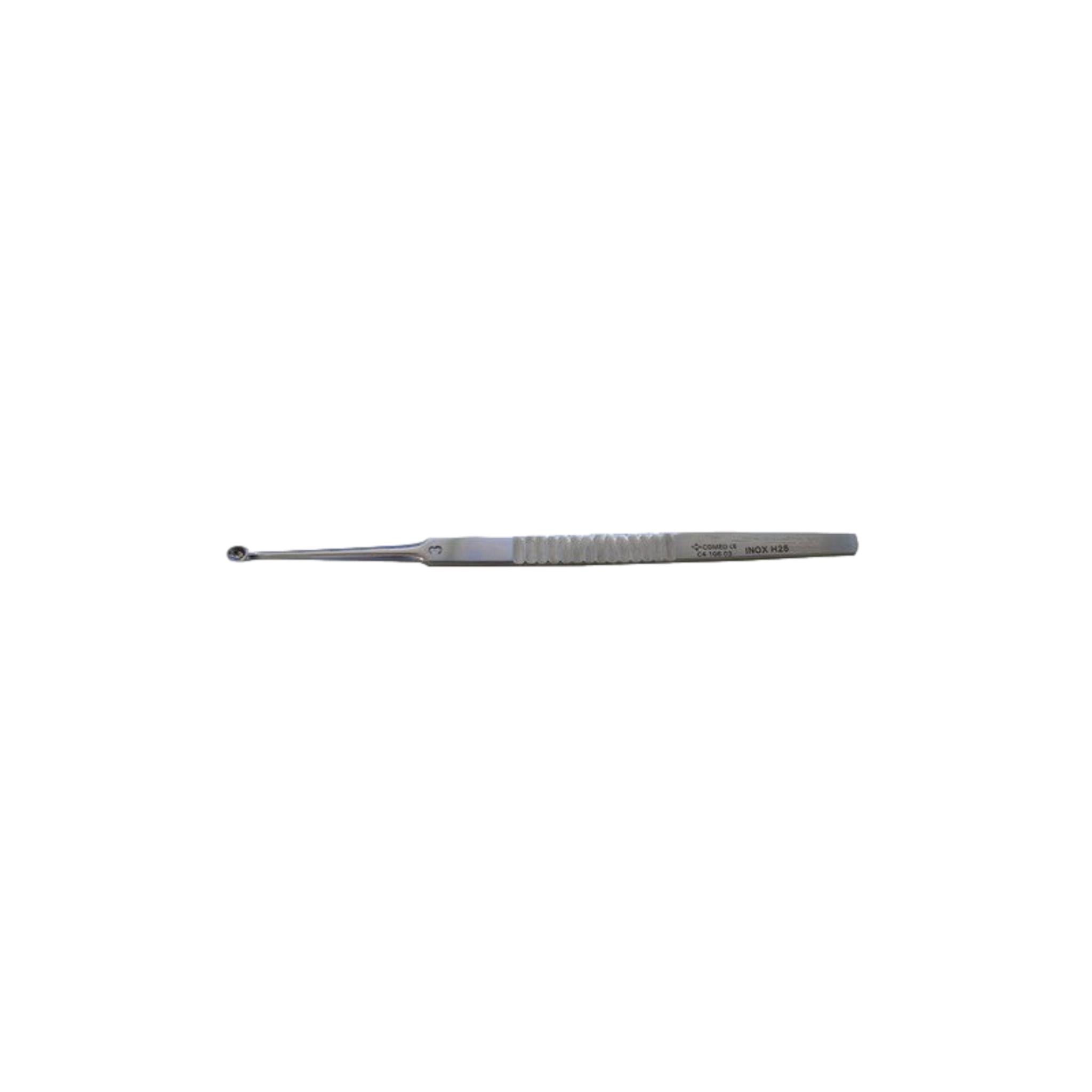 Curette pédicure lupus besnier pleine - 3mm