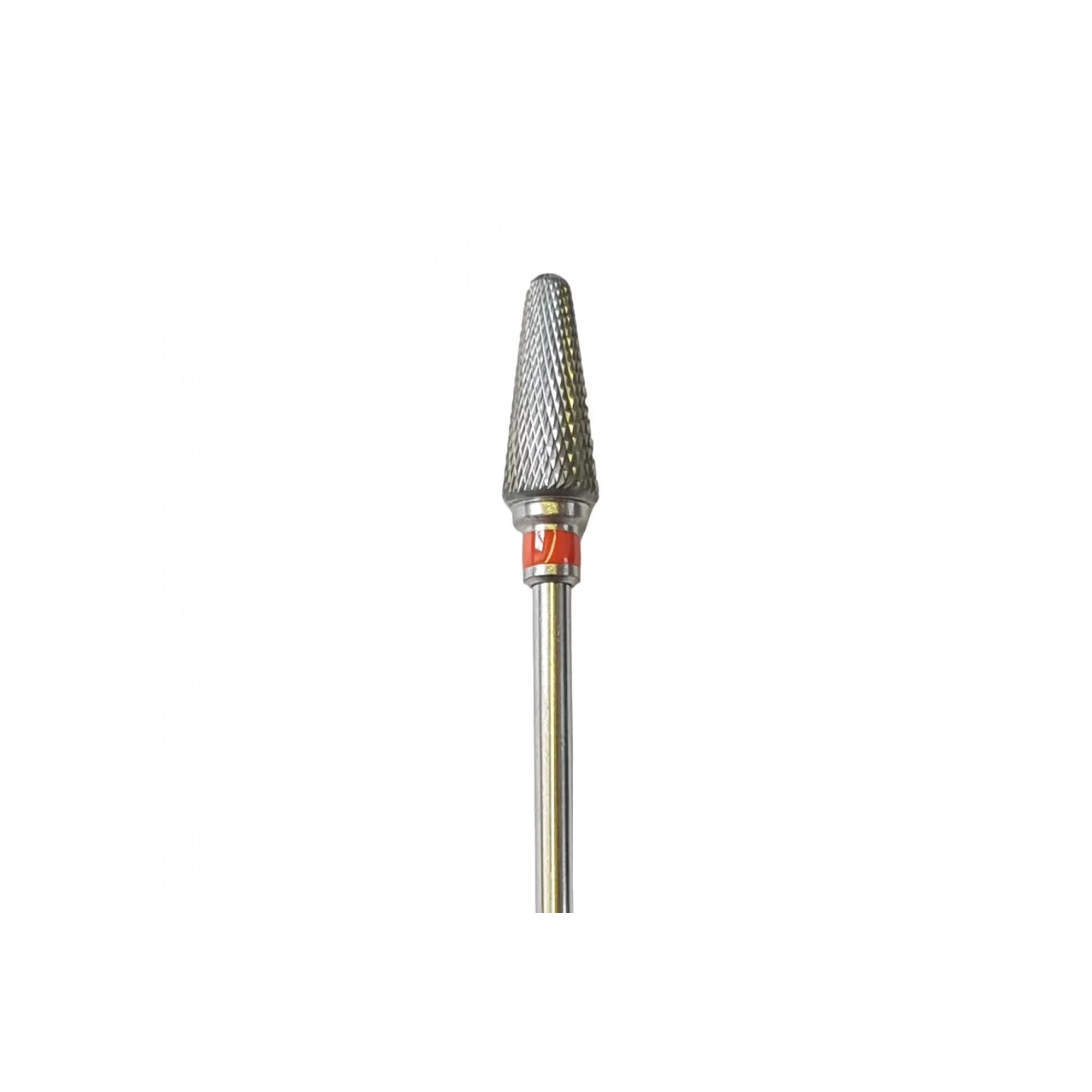 Fraise E5520 Carbure de tungstène - Abrasion et finition des ongles fins - Denture croisée fine - 6 mm