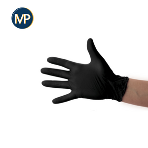 Gants d'examen - Nitrile Noir - Sans poudre - Boite de 100 - My Podologie