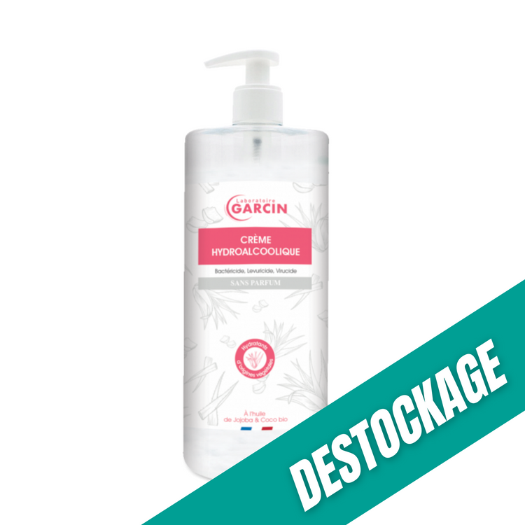 Crème Hydroalcoolique - Laboratoire Garcin // Destockage