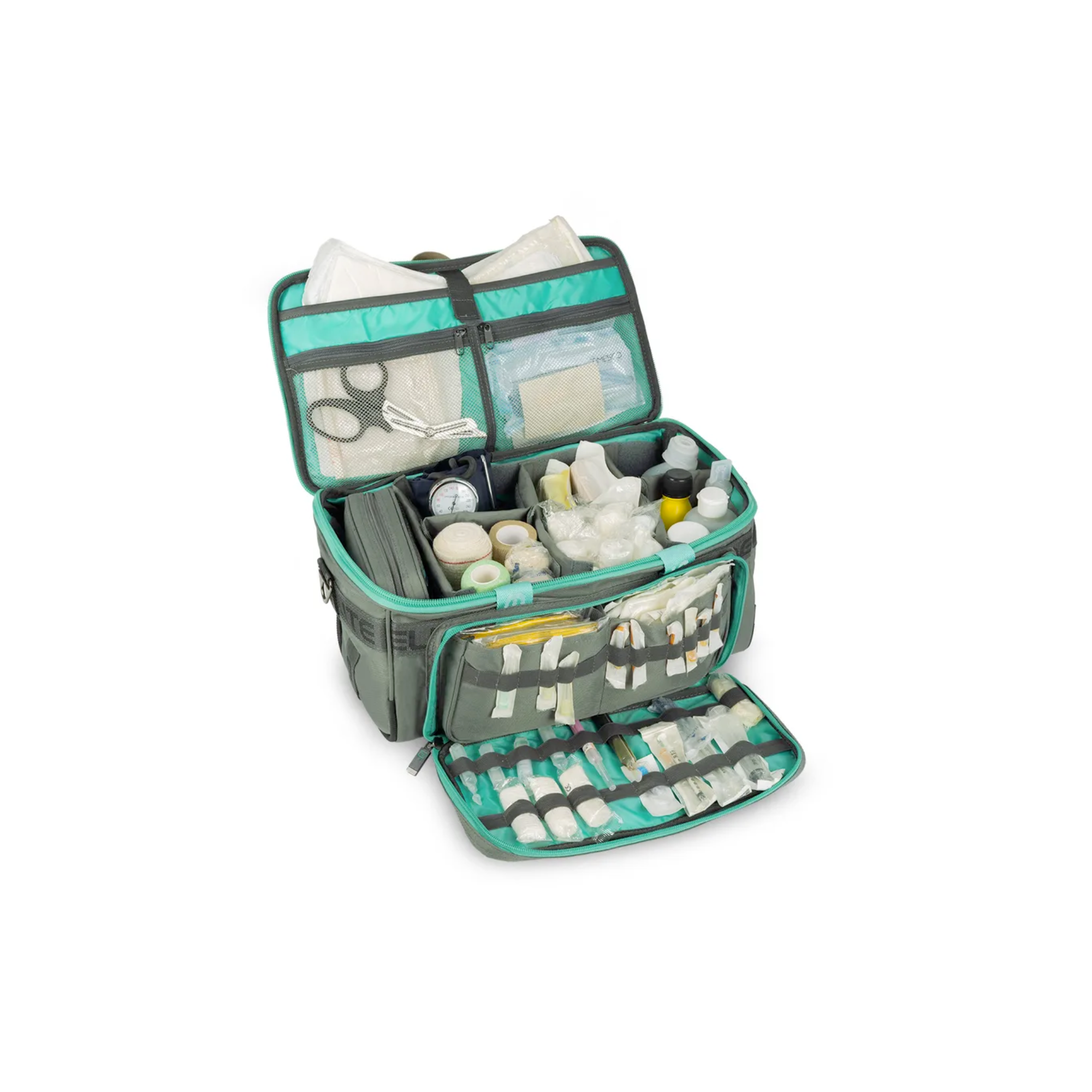 Mallette de podologie Elite GP - Gris / Turquoise - Elite bags