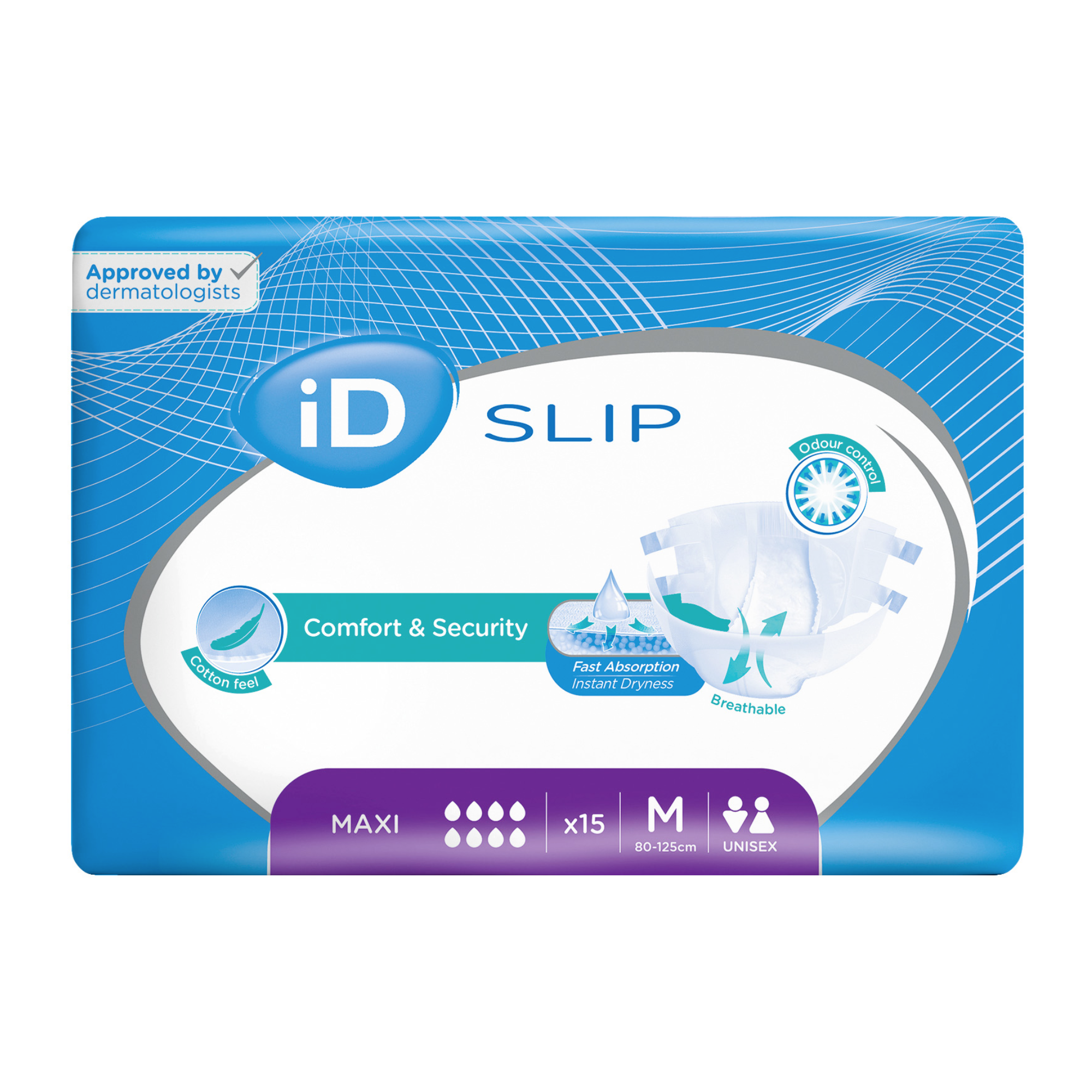 ID Slip Maxi - 8 gouttes - M - carton 3x15U - ID Direct