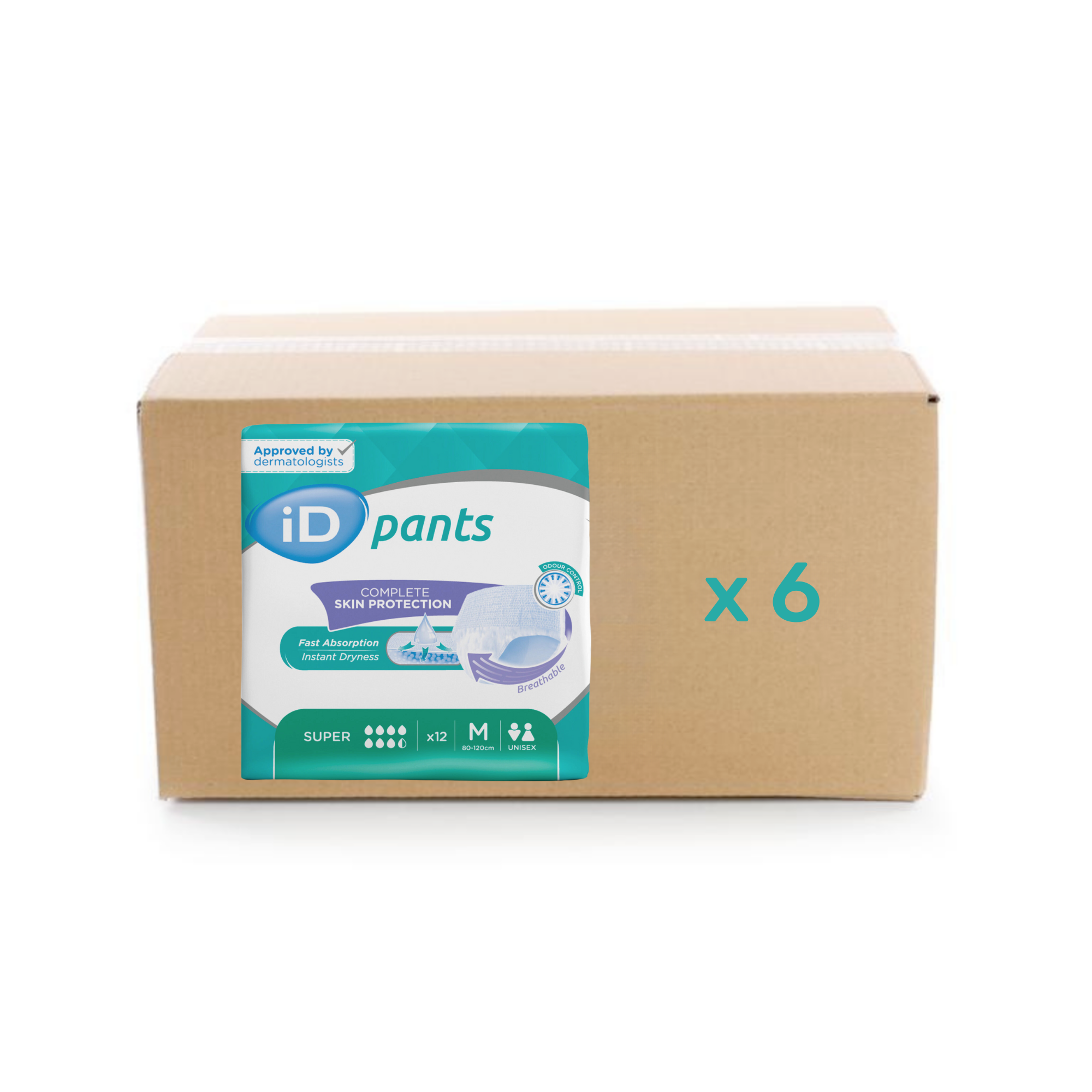 ID Pants Super - 7.5 gouttes - M - carton 6 X12U - ID Direct