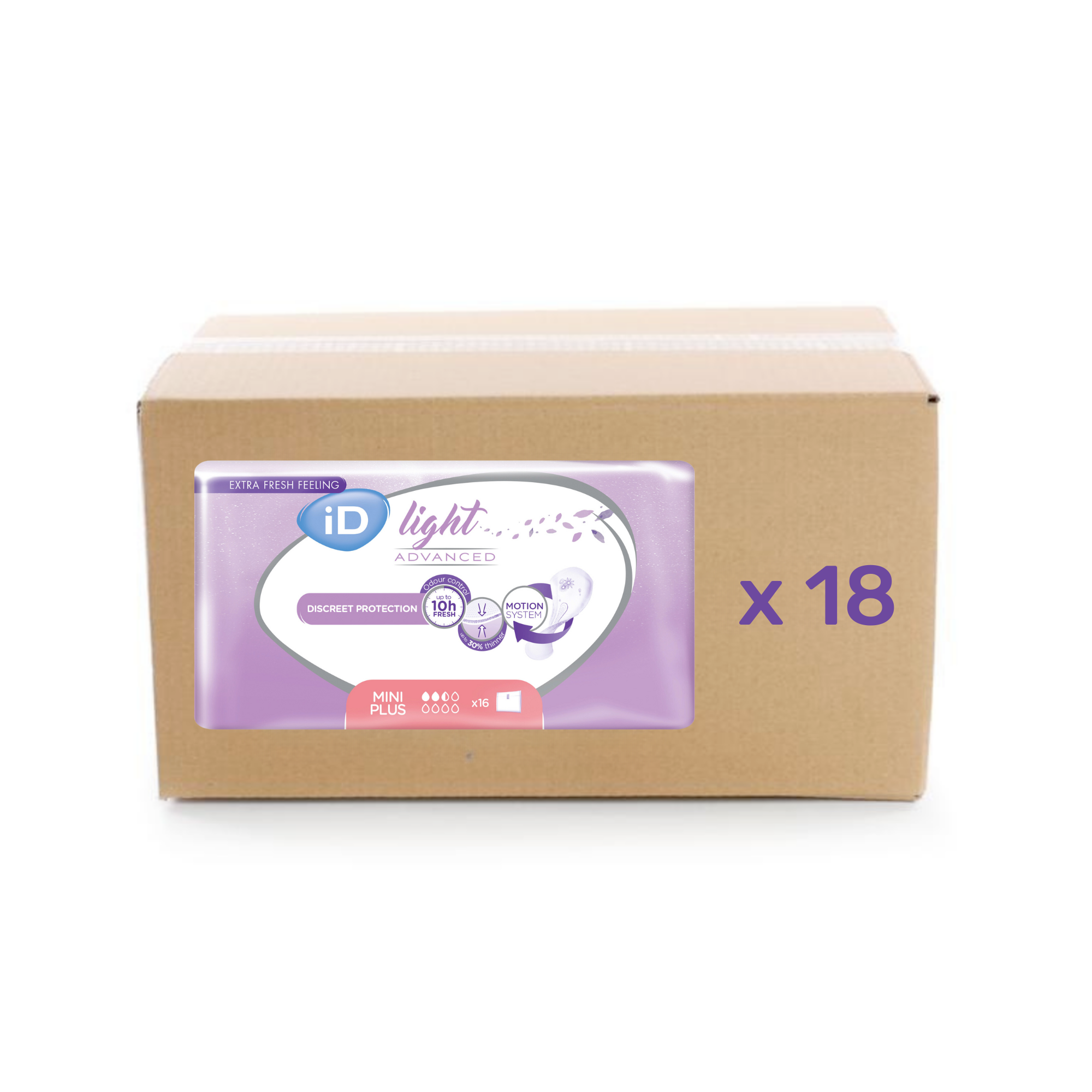 ID Light Advanced - Mini Plus - carton 18x16U - ID Direct