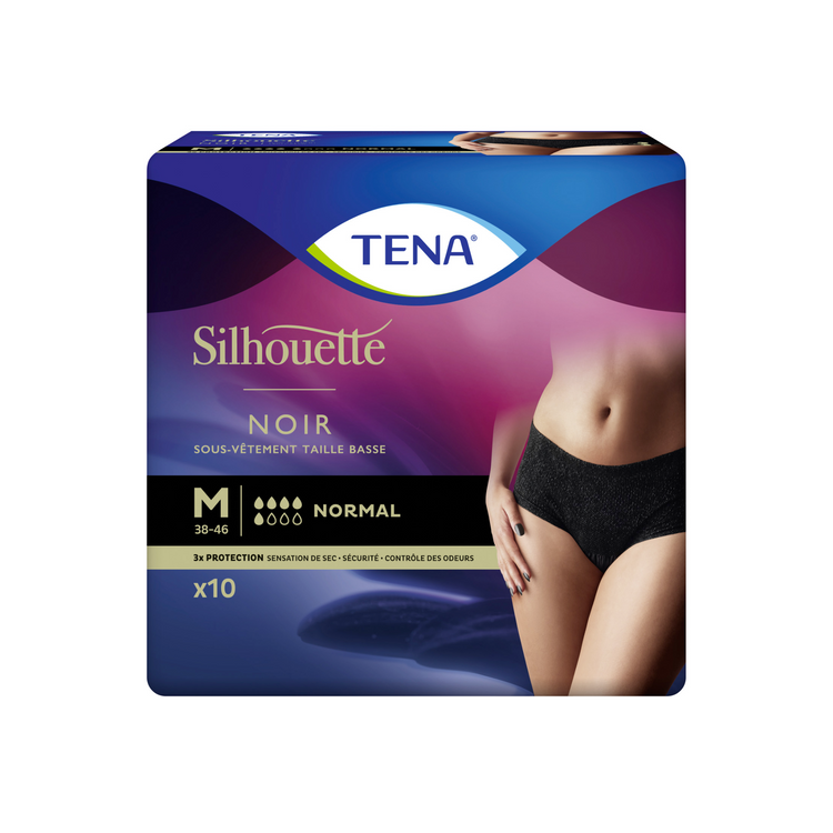 Tena Lady Silhouette Normal - 5 gouttes - 3 modèles - Tena