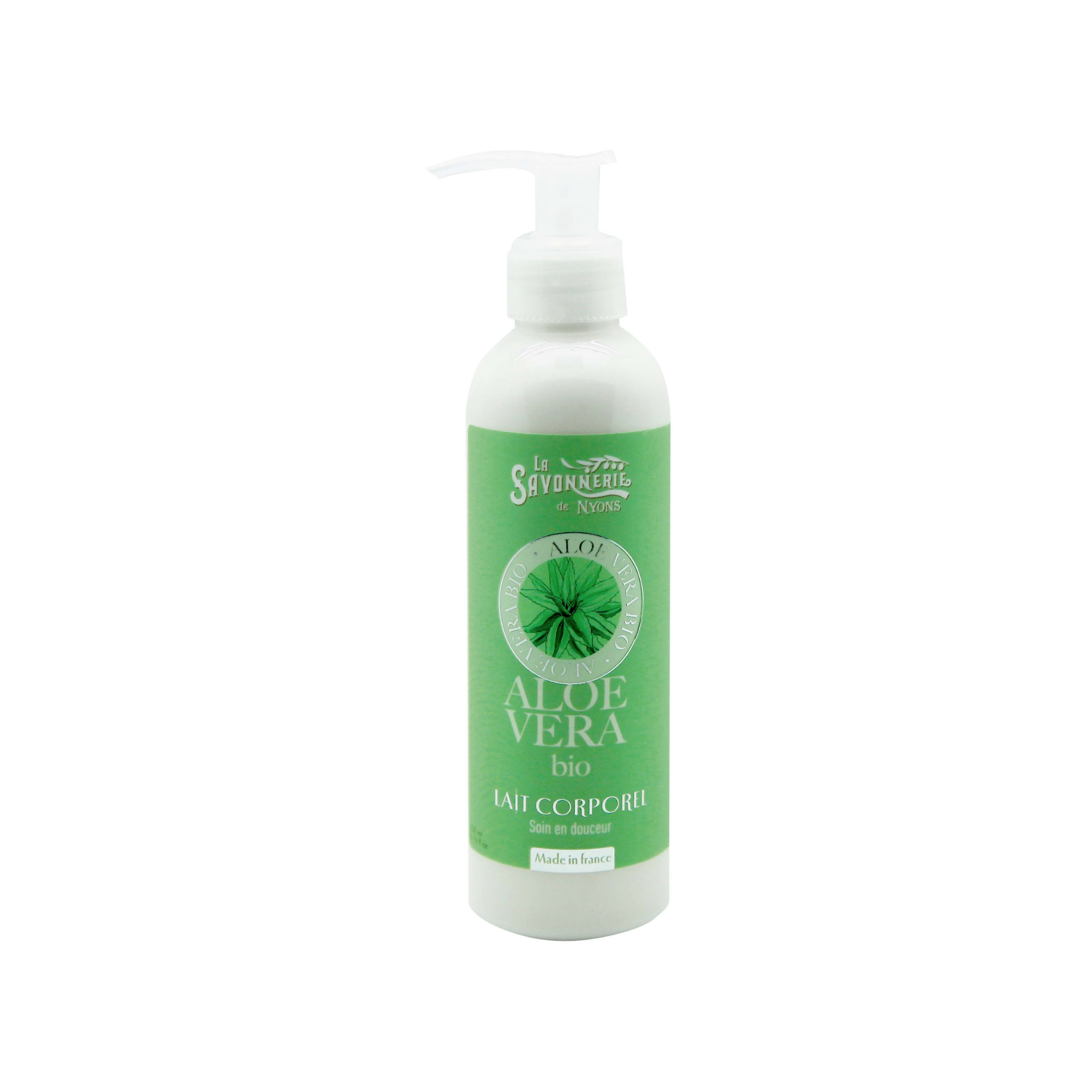 Lait Corporel à L'Aloe Vera Bio 200ml - La Savonnerie de Nyons