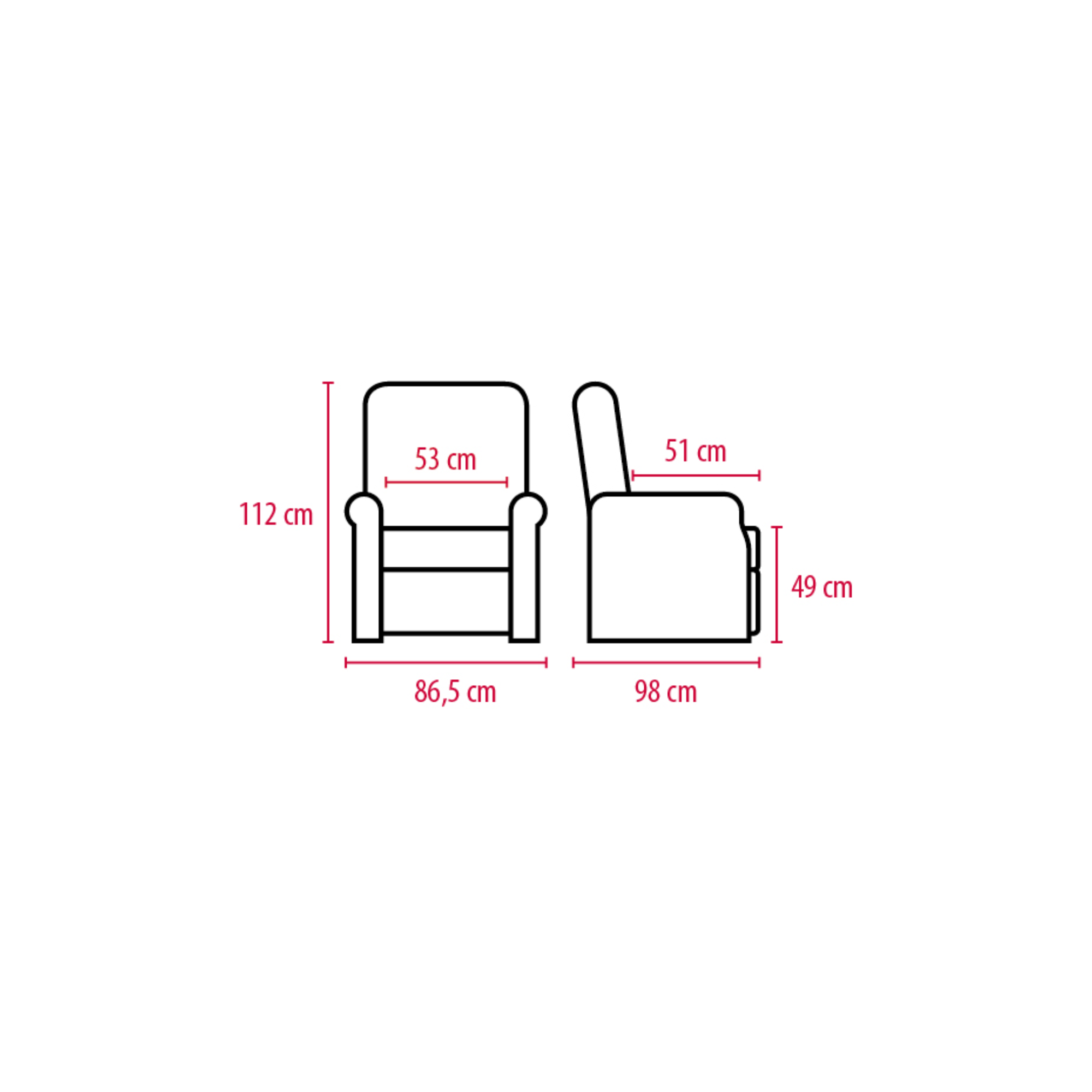 Fauteuil Releveur SHEFFIELD - 4 Moteurs - My Medical