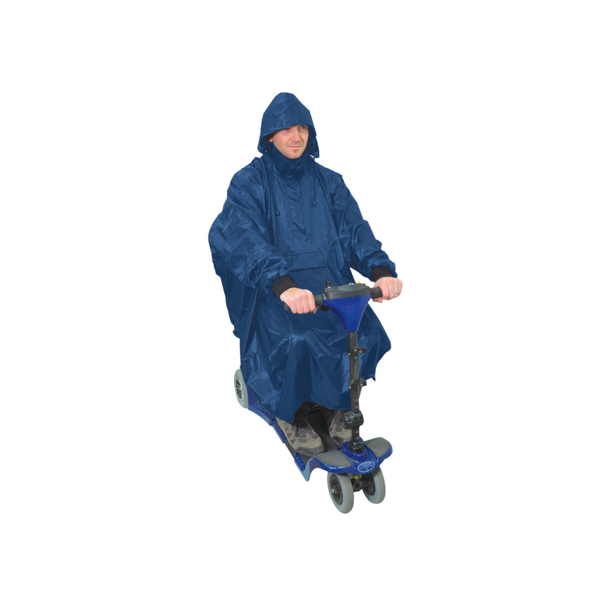 Poncho Scooter Bleu